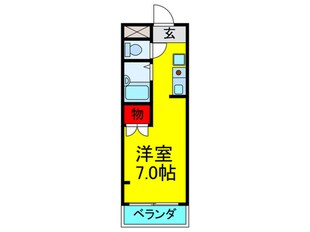 エルロード有馬香里の物件間取画像